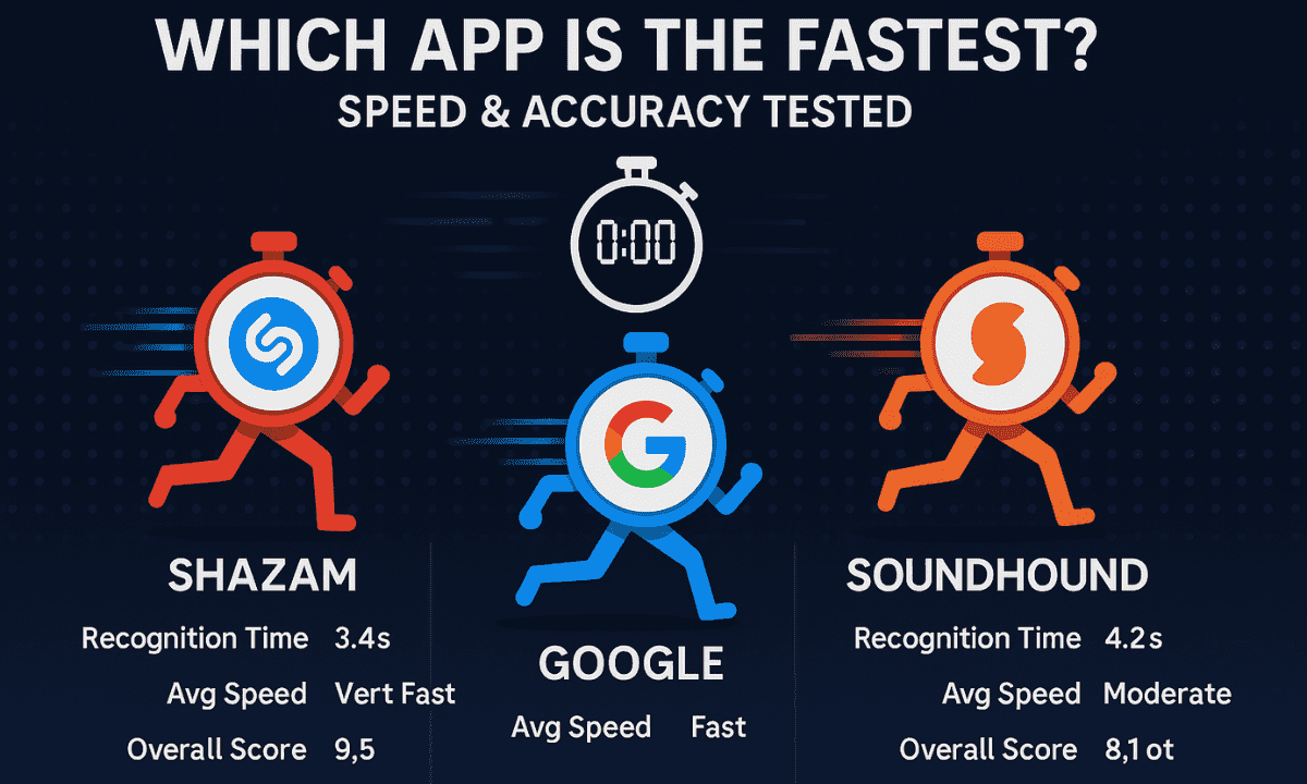 Performance Showdown: Who Finds Songs Better? Shazam Vs. Google Music Search Vs. ShoundHound