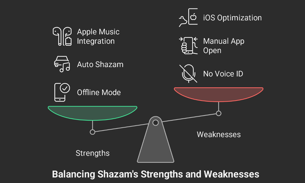 Shazam's strengths and weaknesses