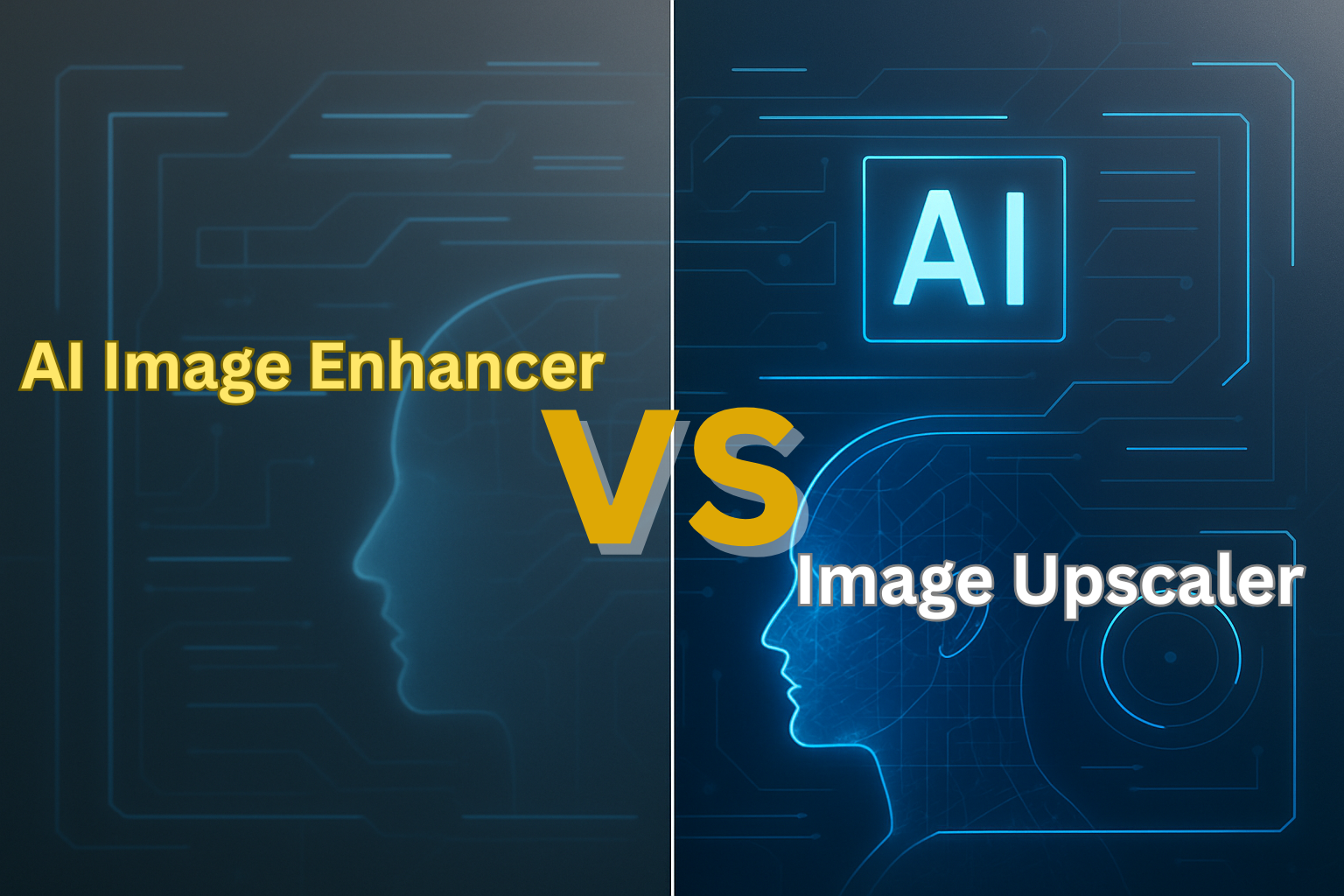 AI Image Enhancer vs Image Upscaler – What’s the Difference (Full Guide)
